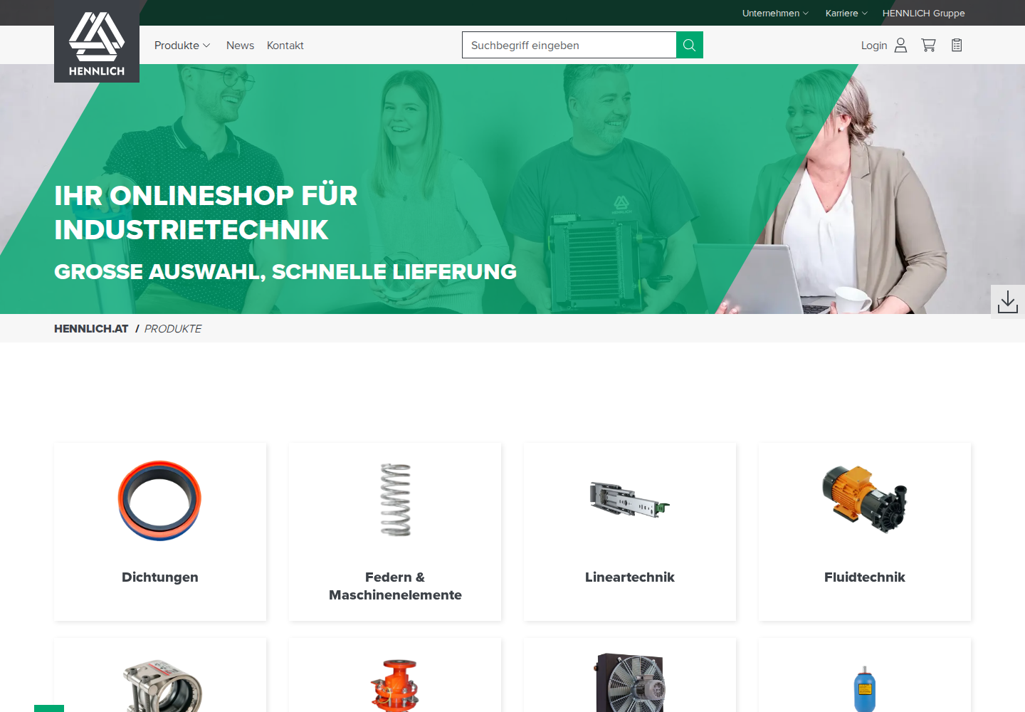 Каталог hennlich.at